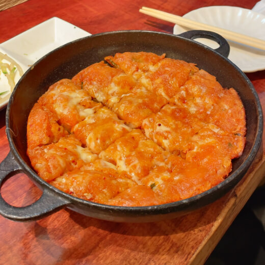 純’sコッチン　キムチチーズチジミ